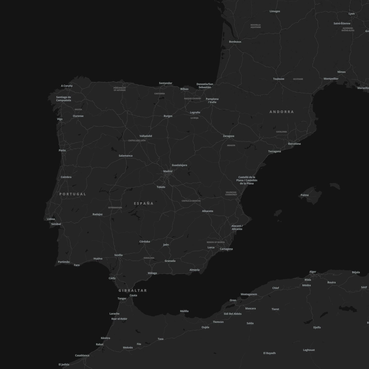 Country map