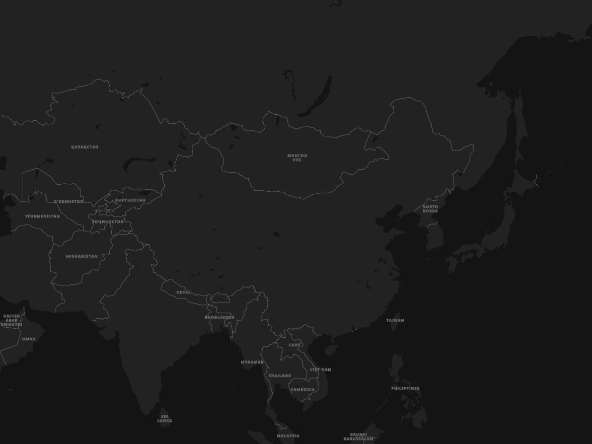 Country map