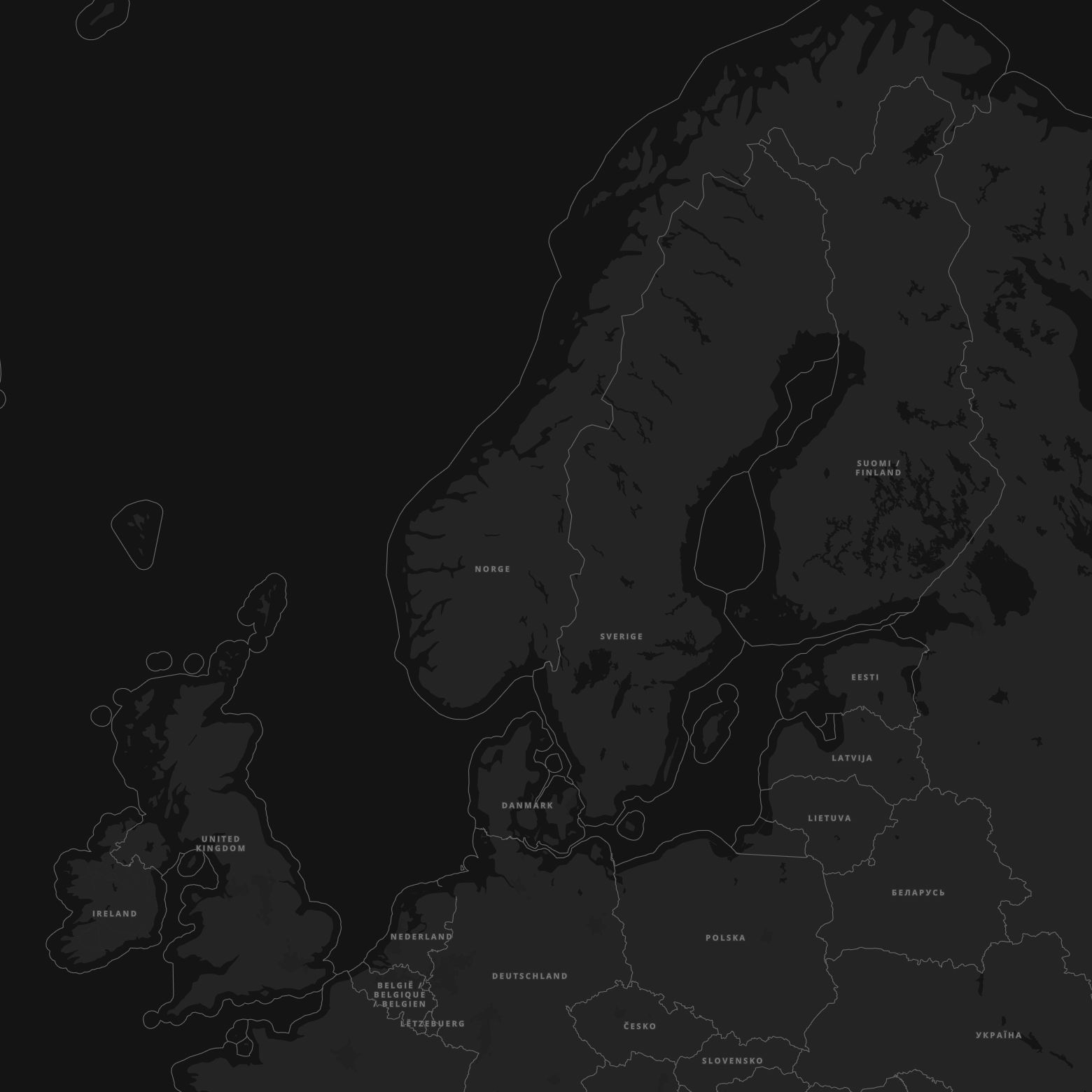 Country map