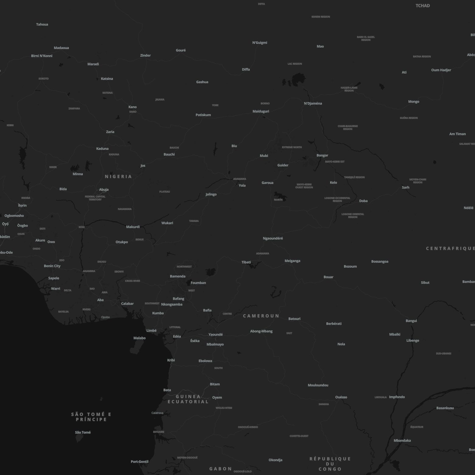 Country map