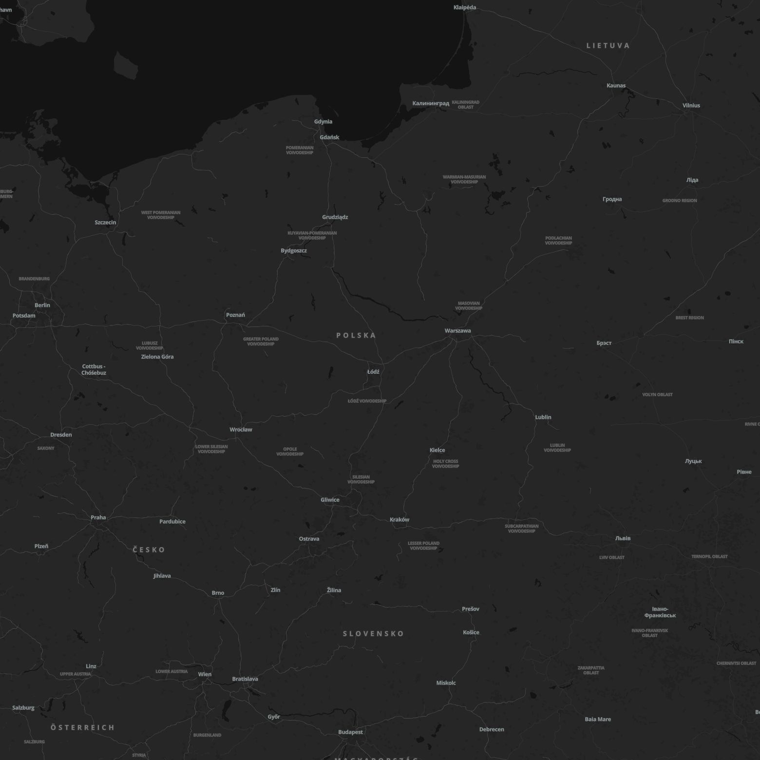 Country map