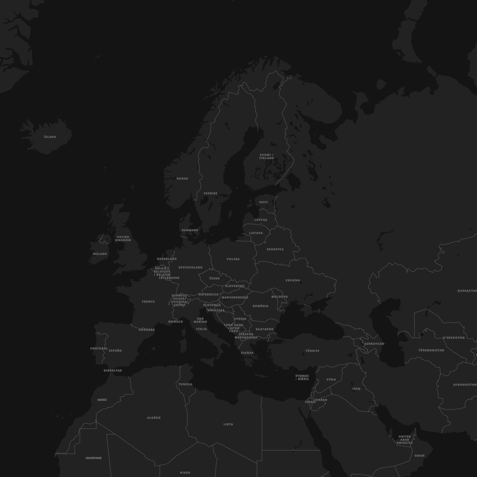 Country map
