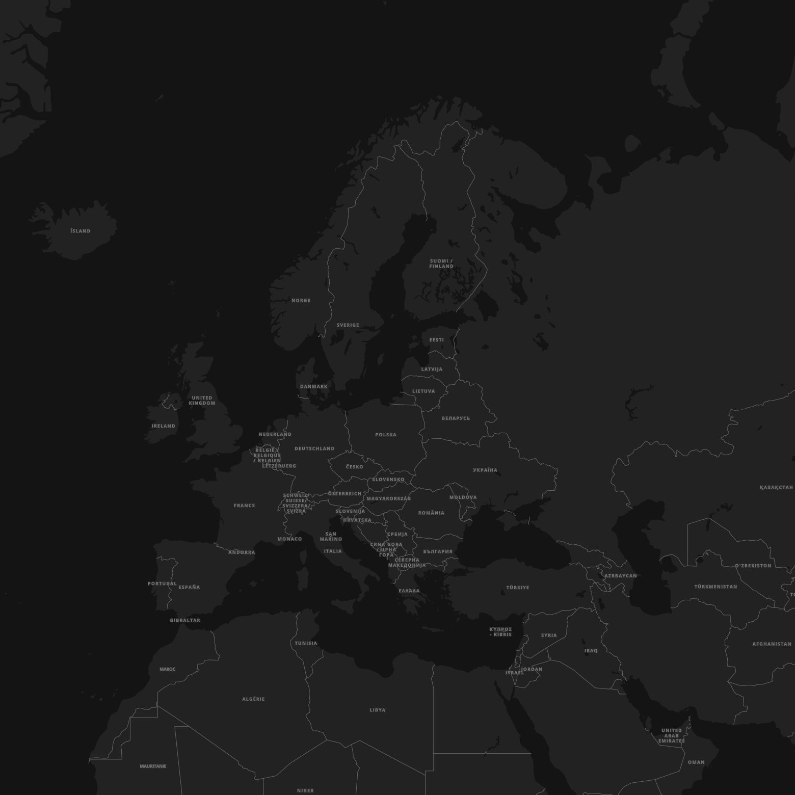 Country map
