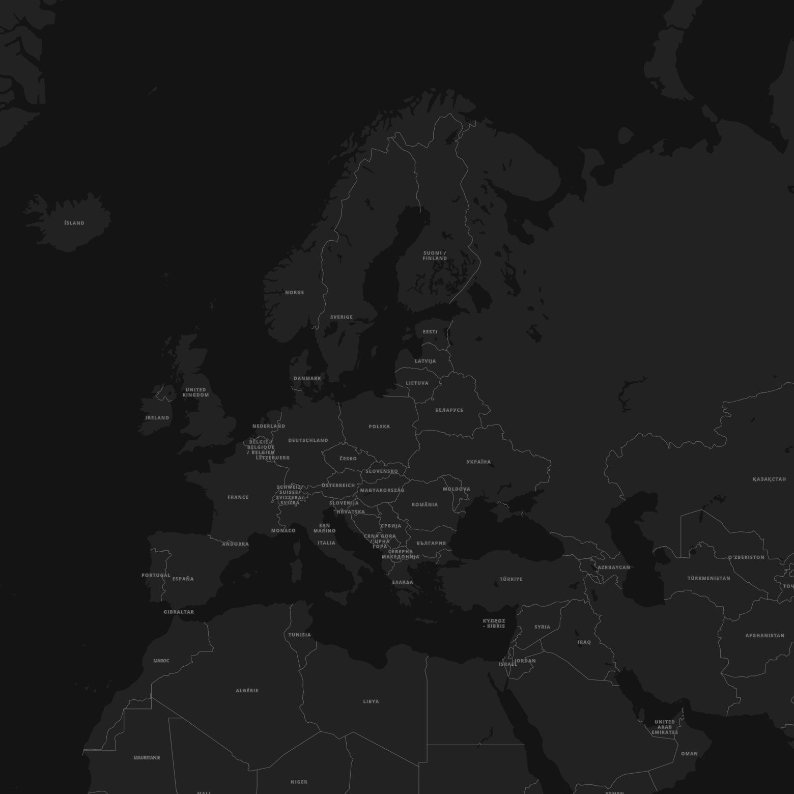 Country map