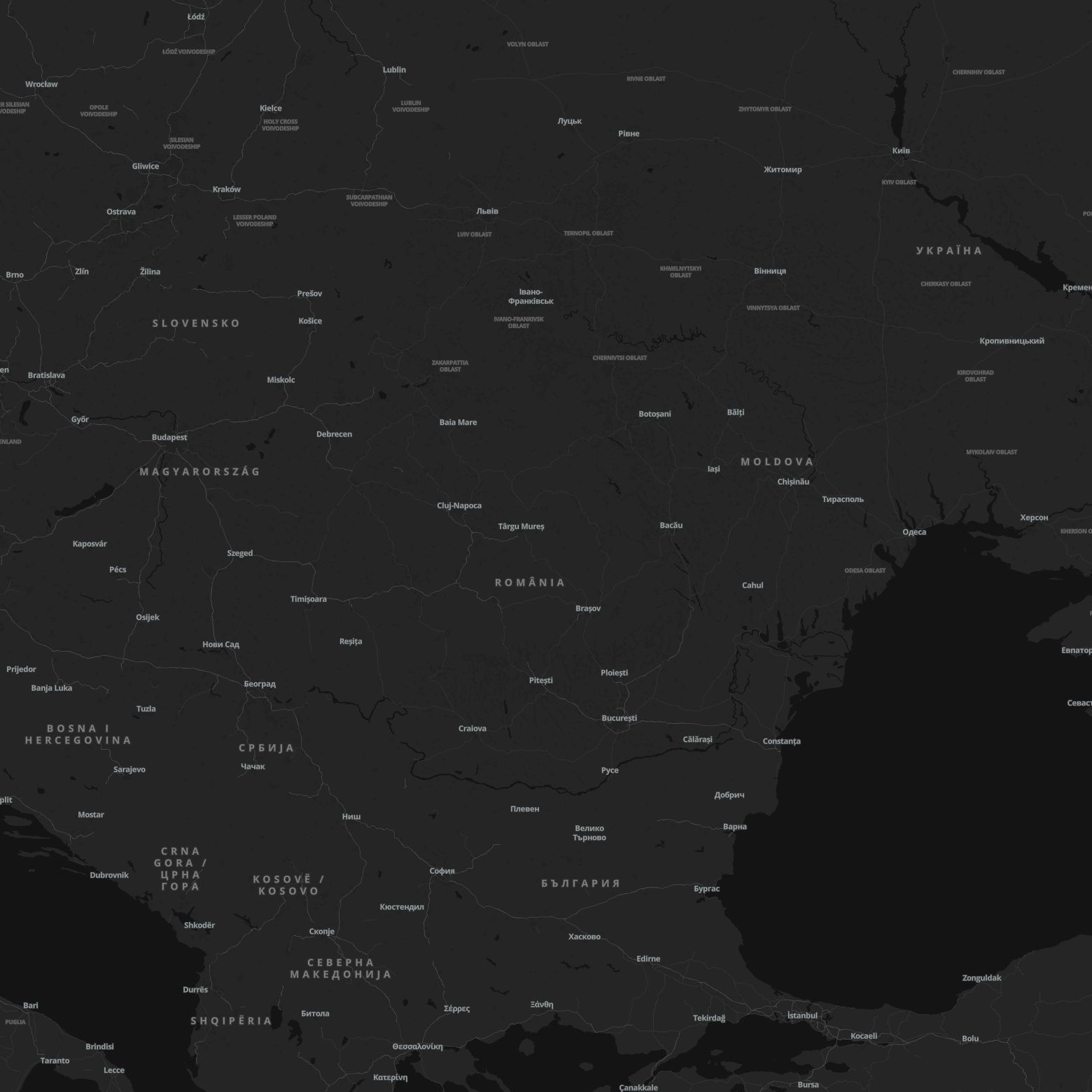 Country map