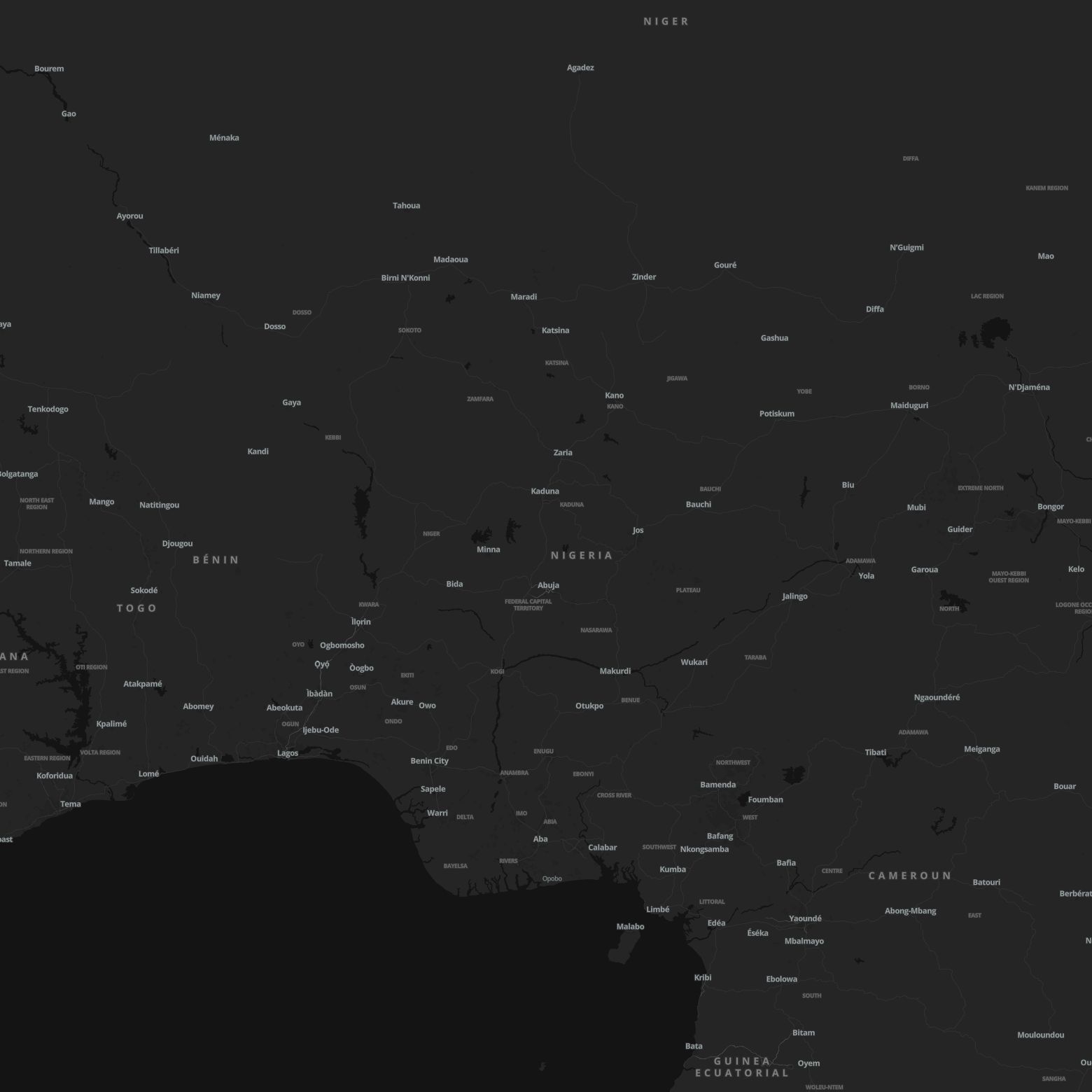 Country map