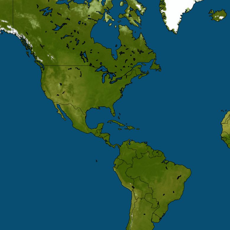Country map