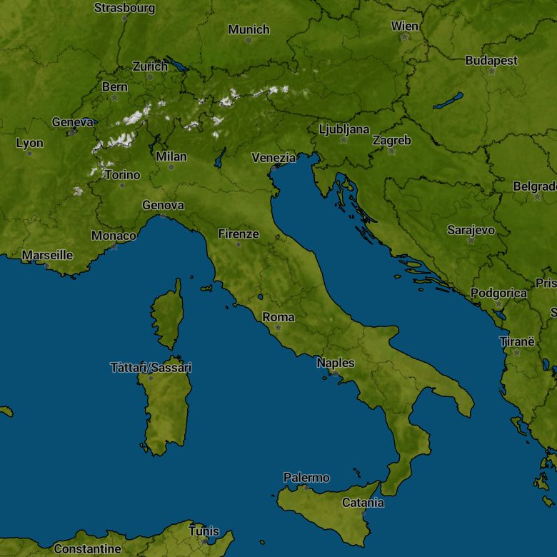 Country map
