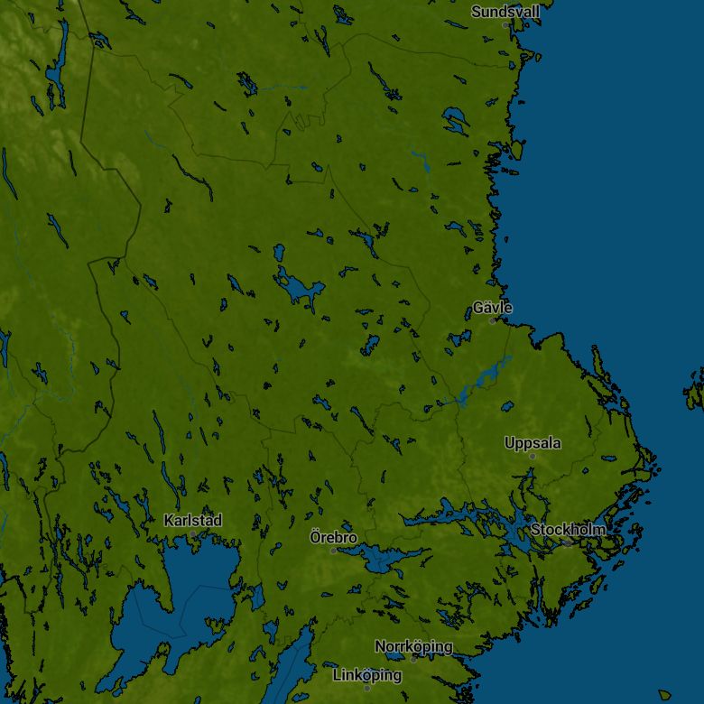 Country map