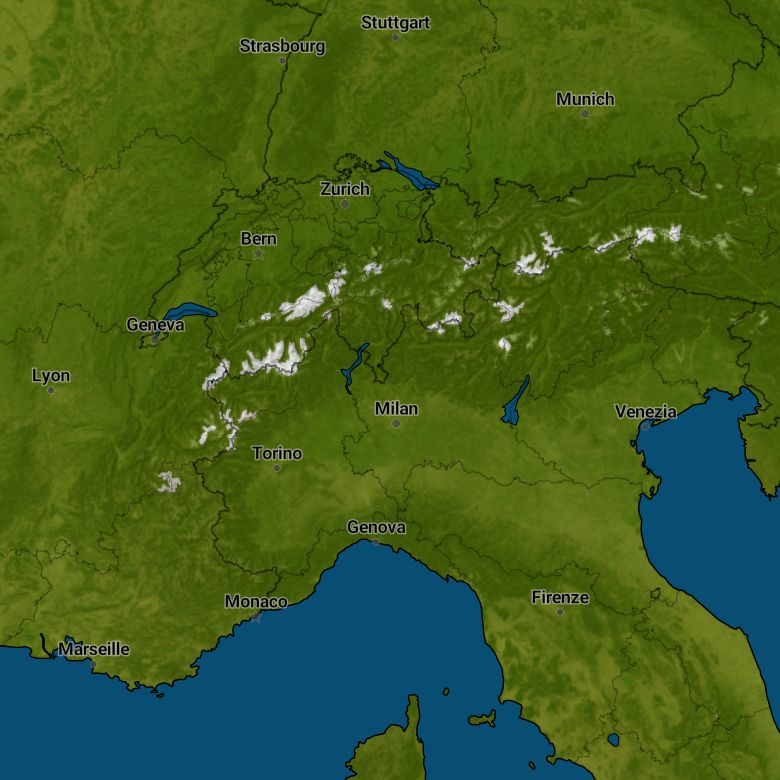 Country map