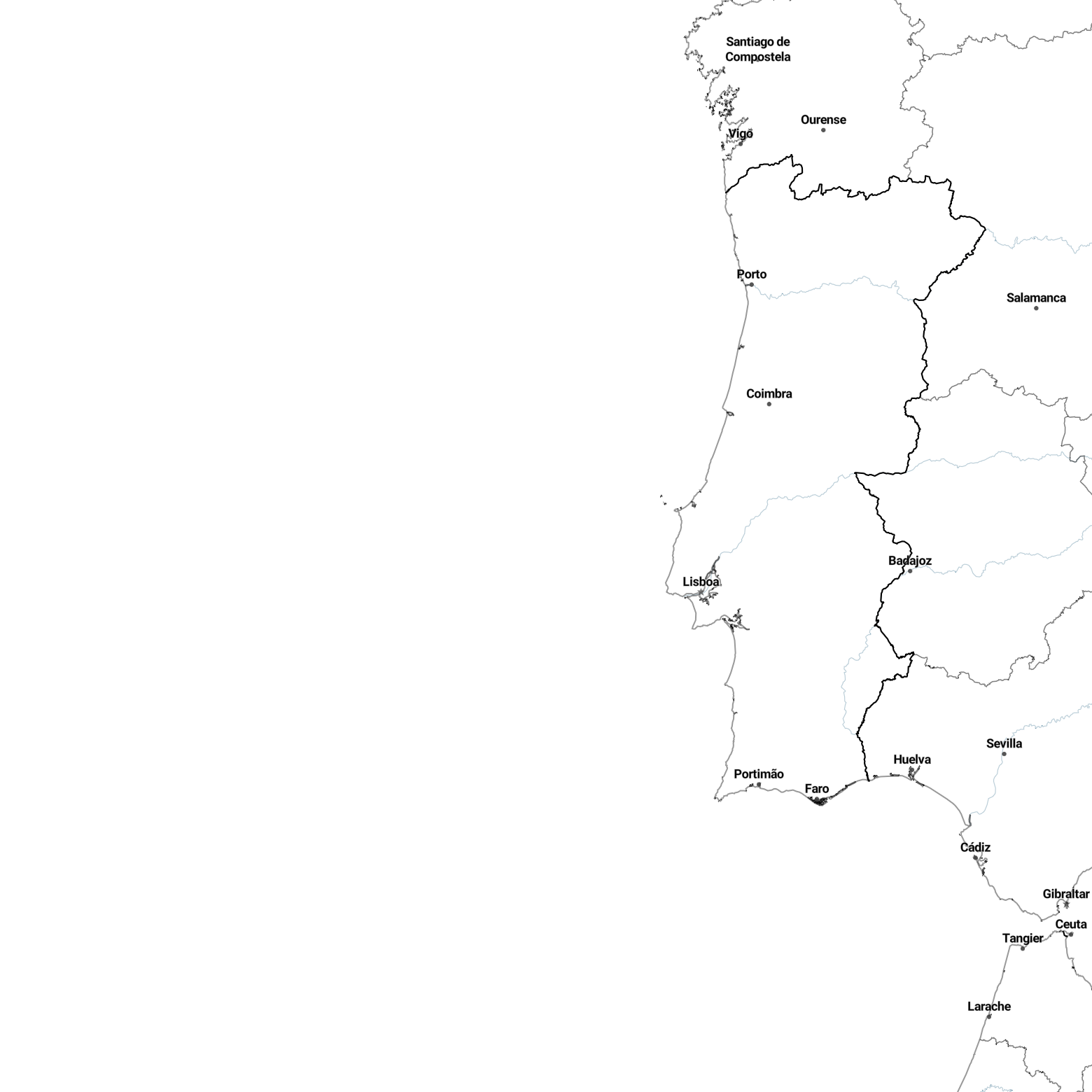 Country borders