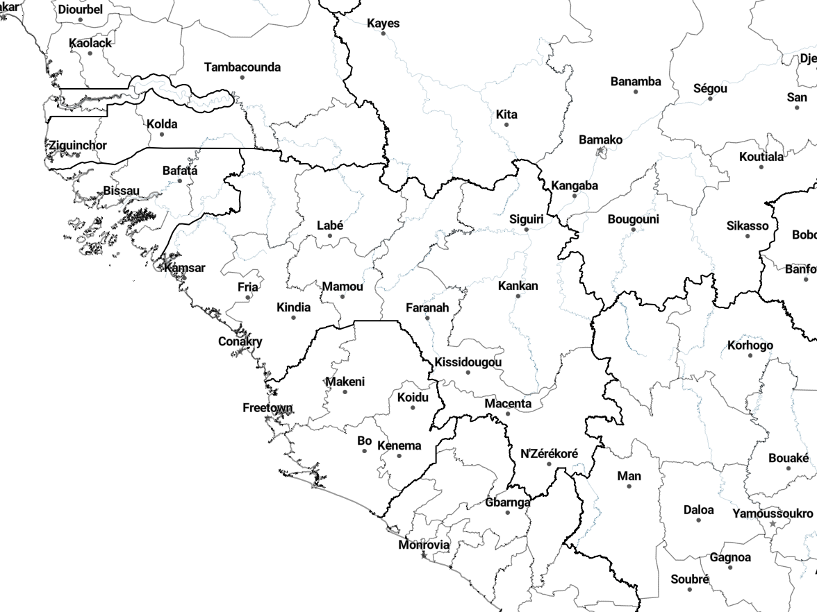 Country borders