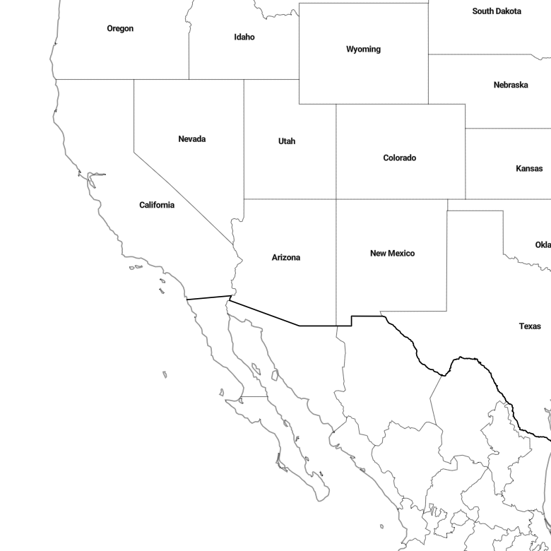 Country borders