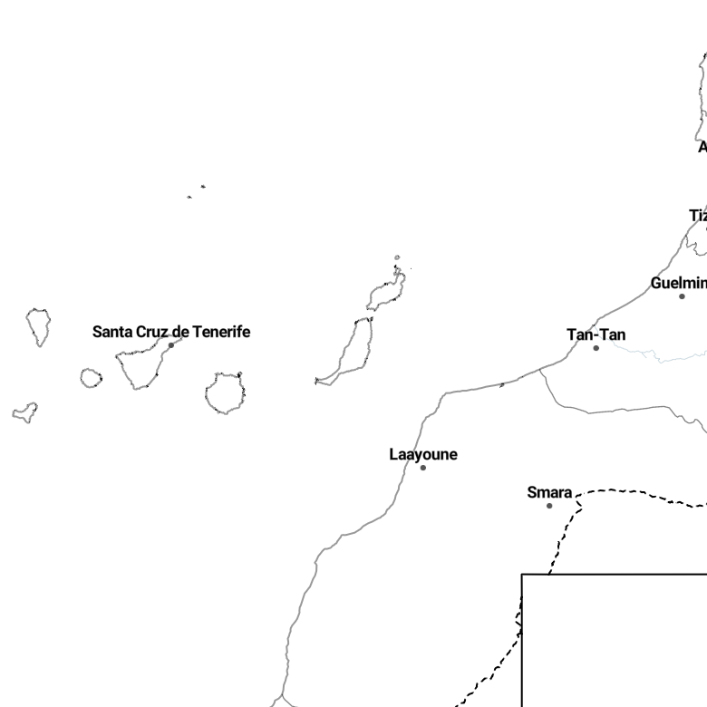 Country borders