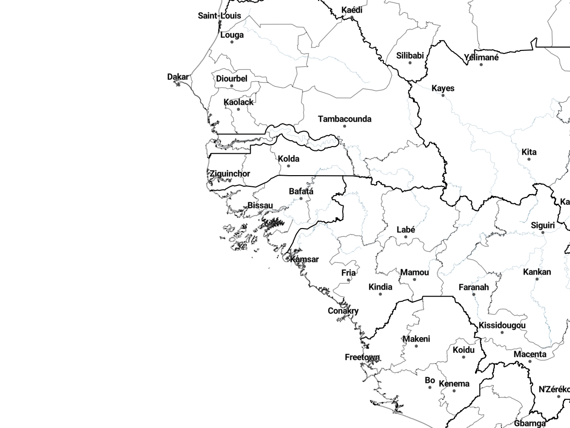 Country borders