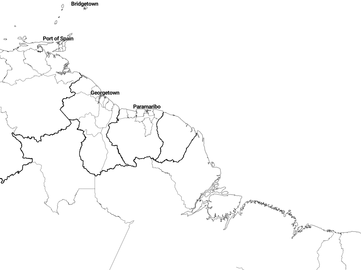 Country borders