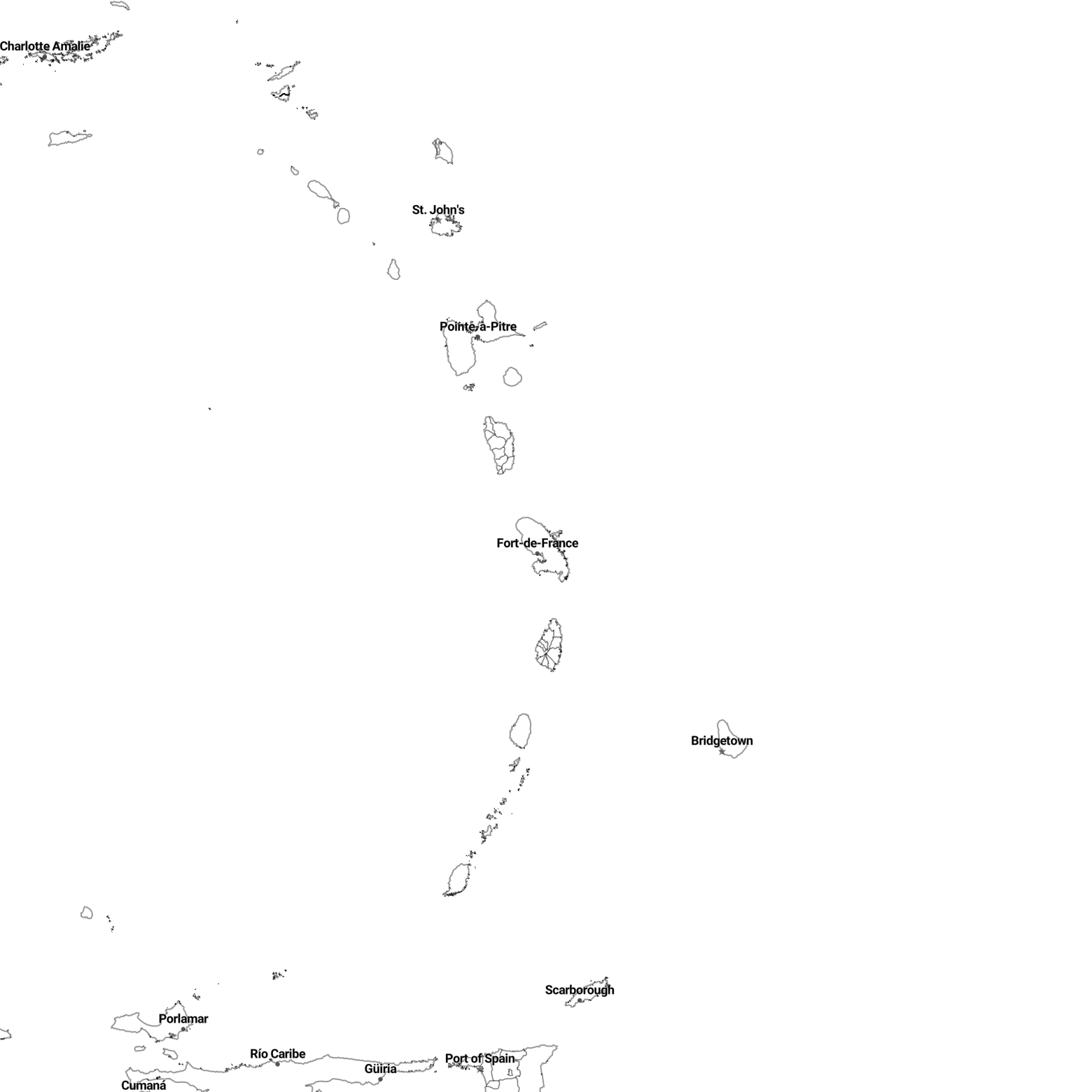 Country borders