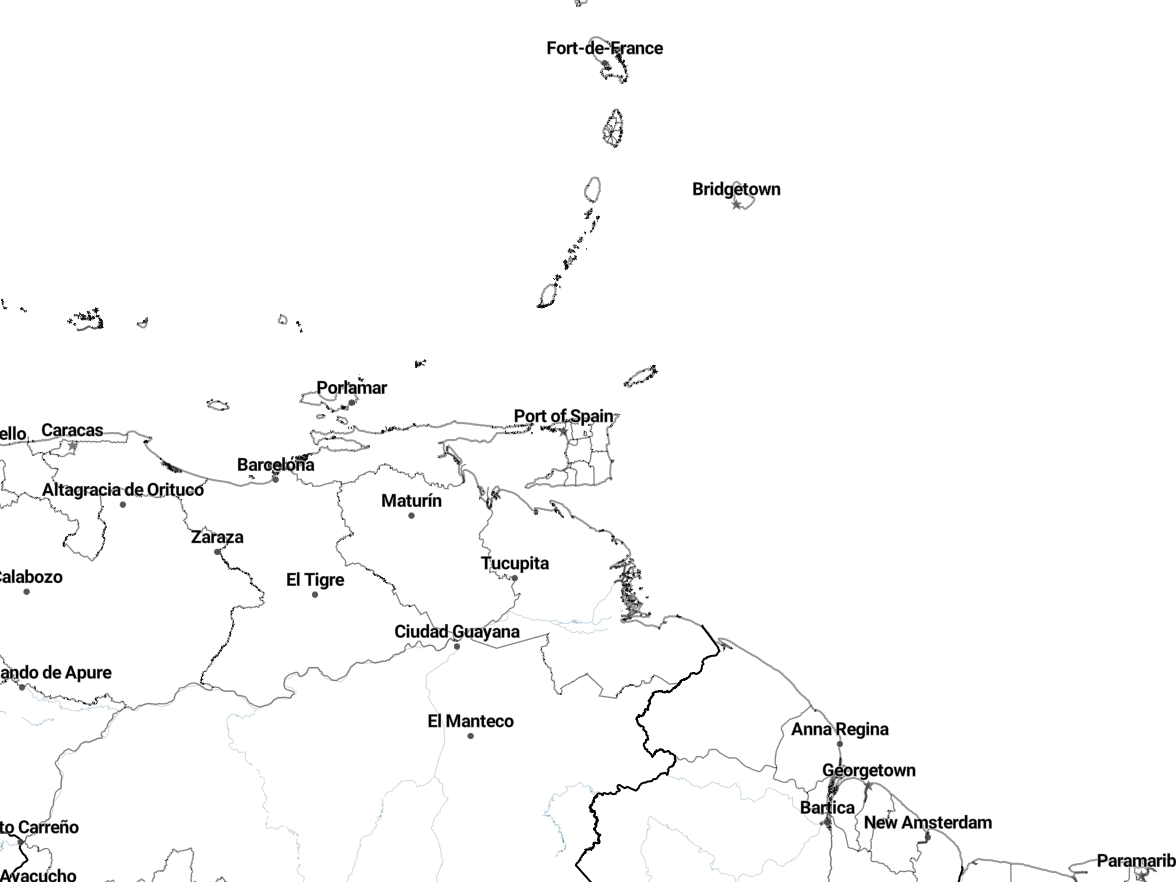 Country borders