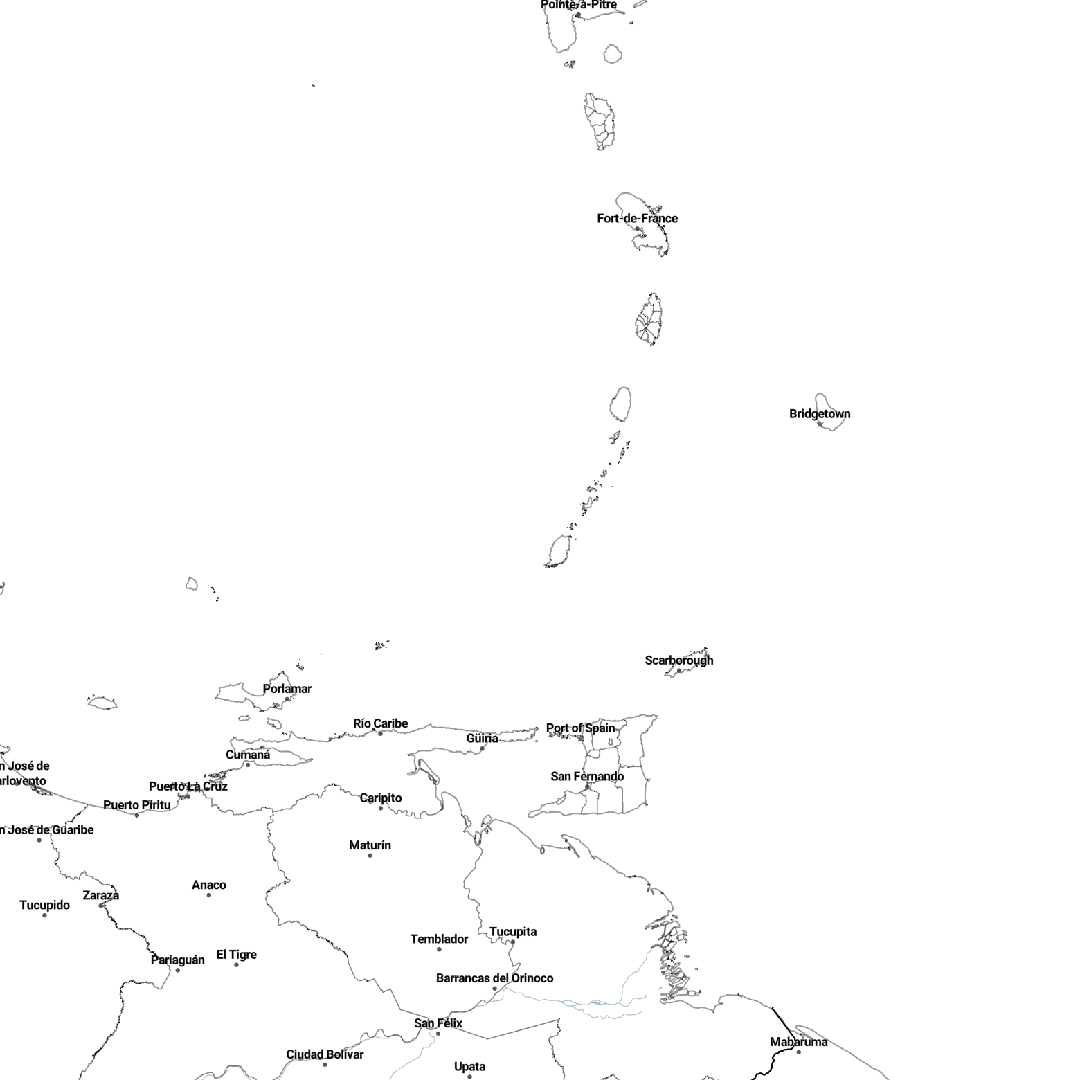 Country borders
