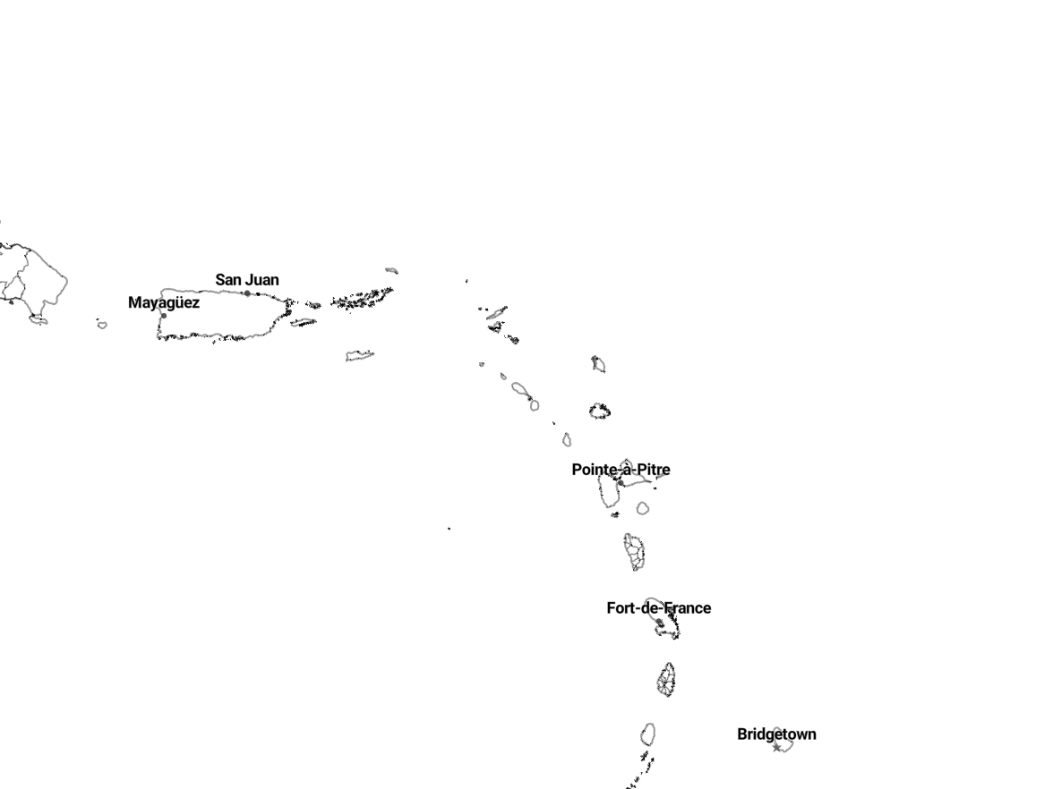 Country borders