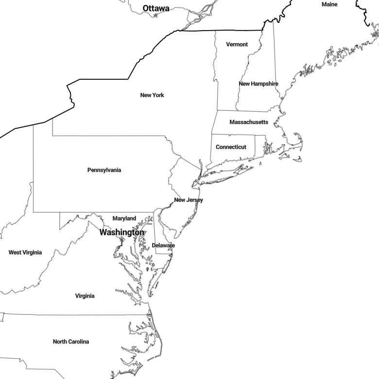 Country borders