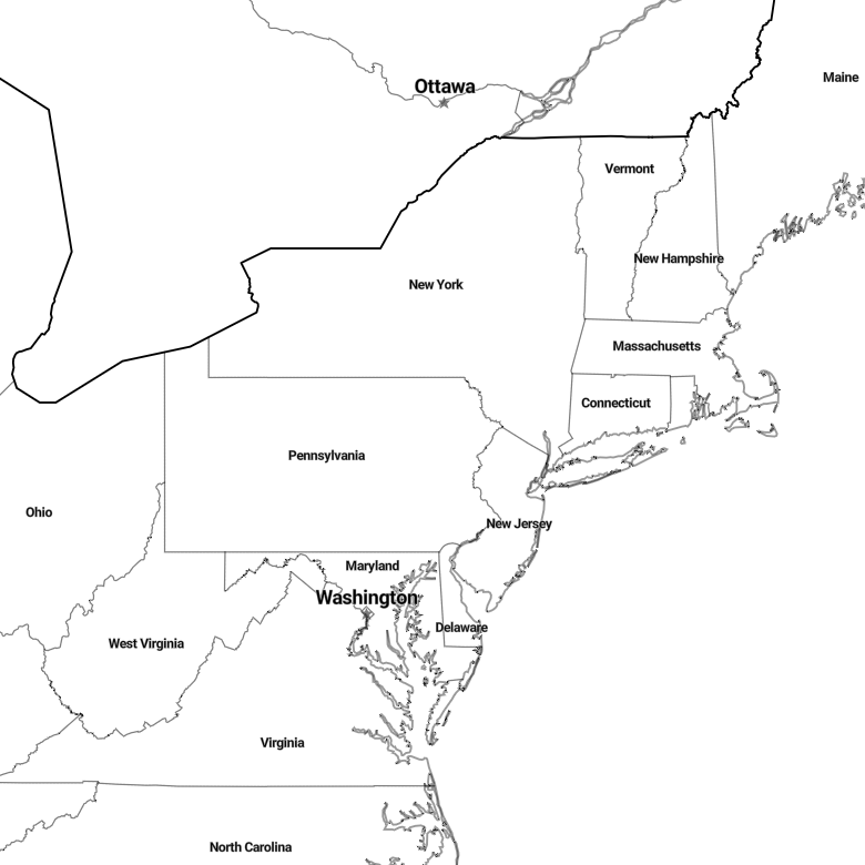 Country borders