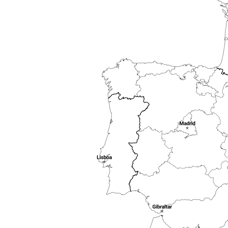 Country borders