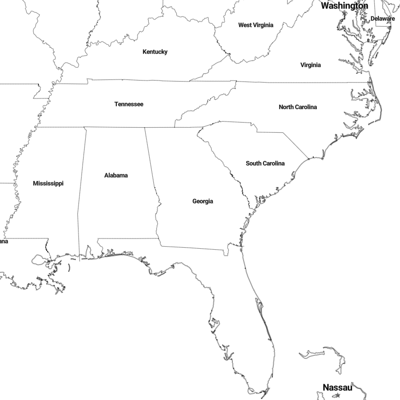 Country borders