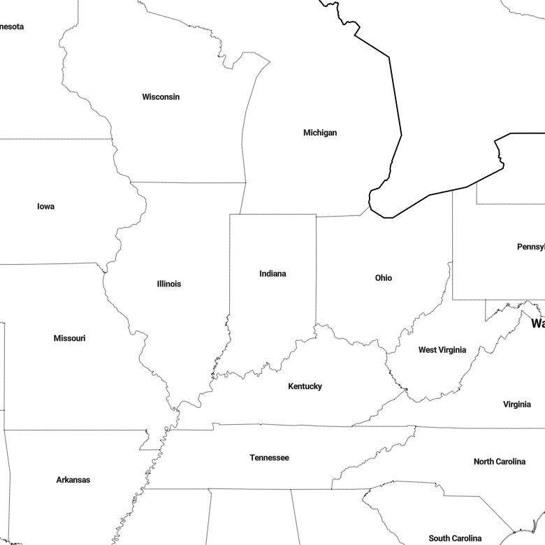 Country borders