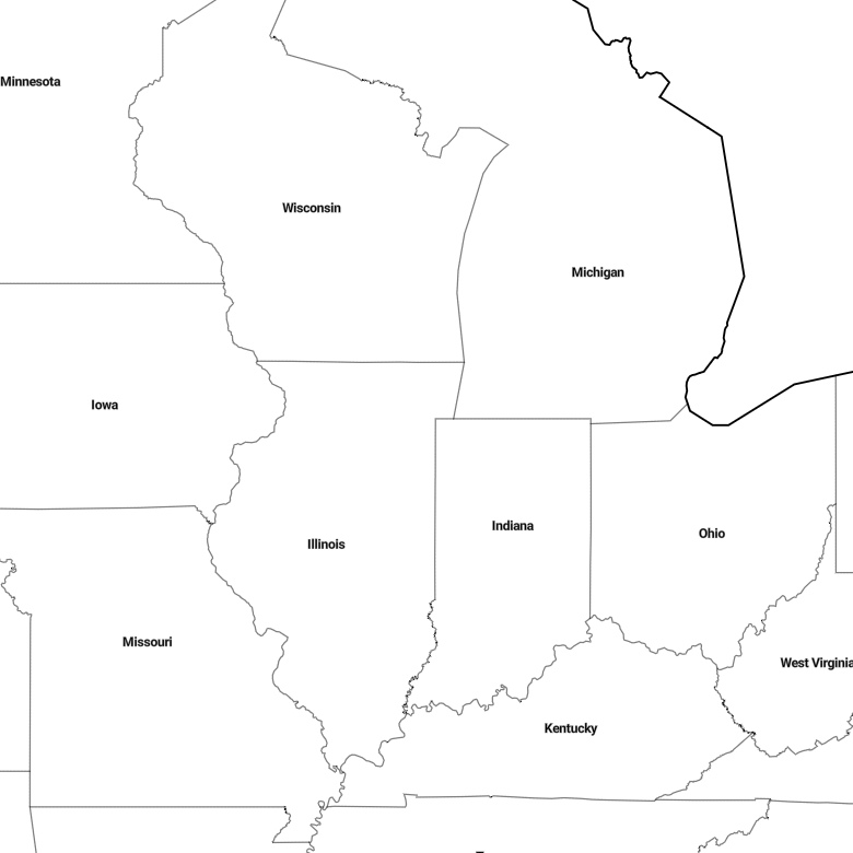 Country borders
