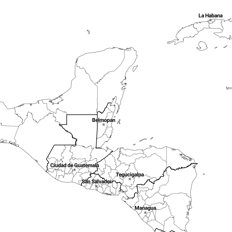 Country borders