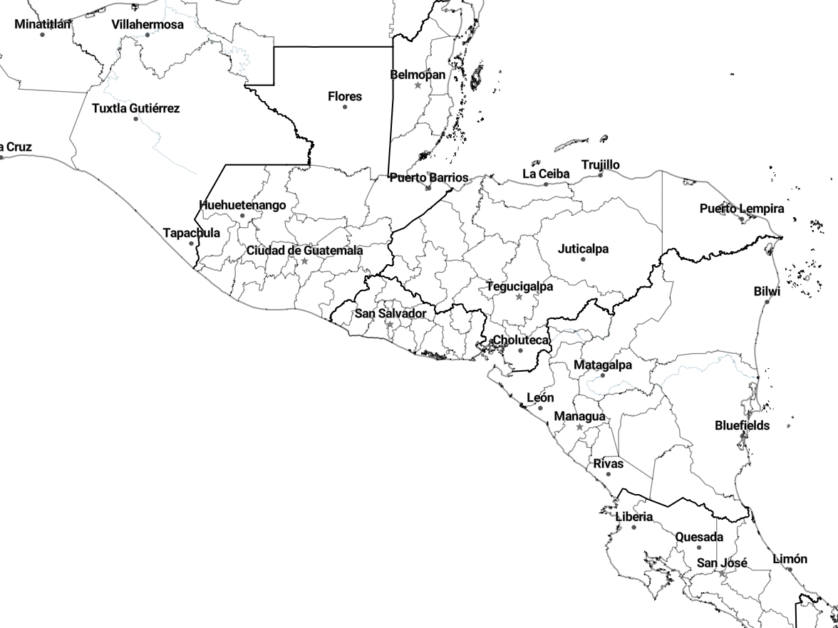 Country borders