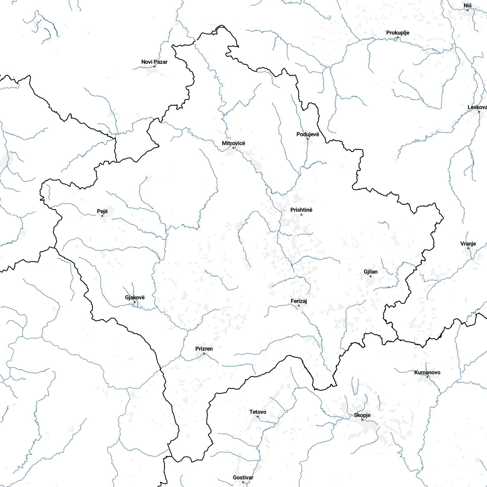 Country borders