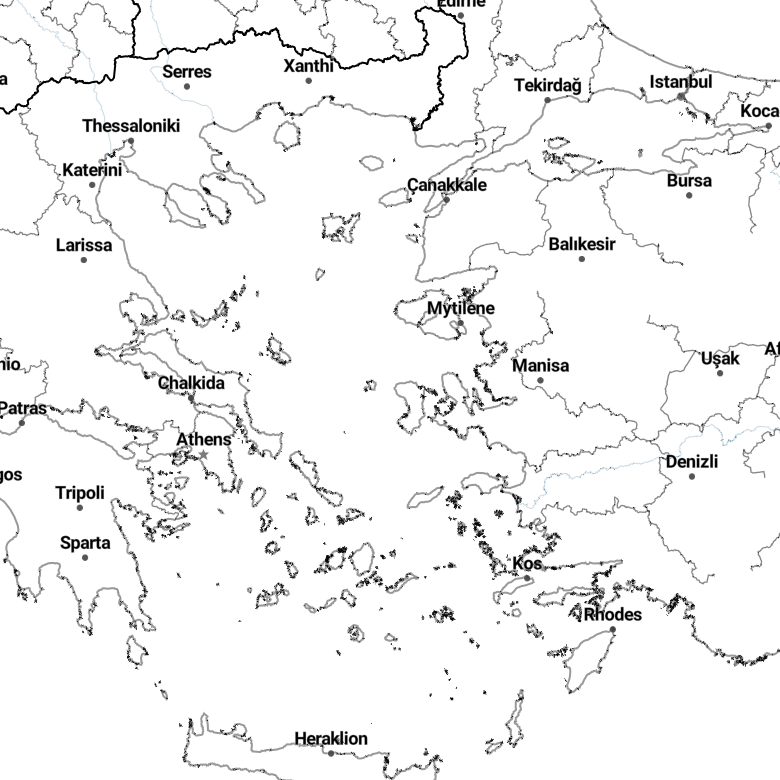 Country borders