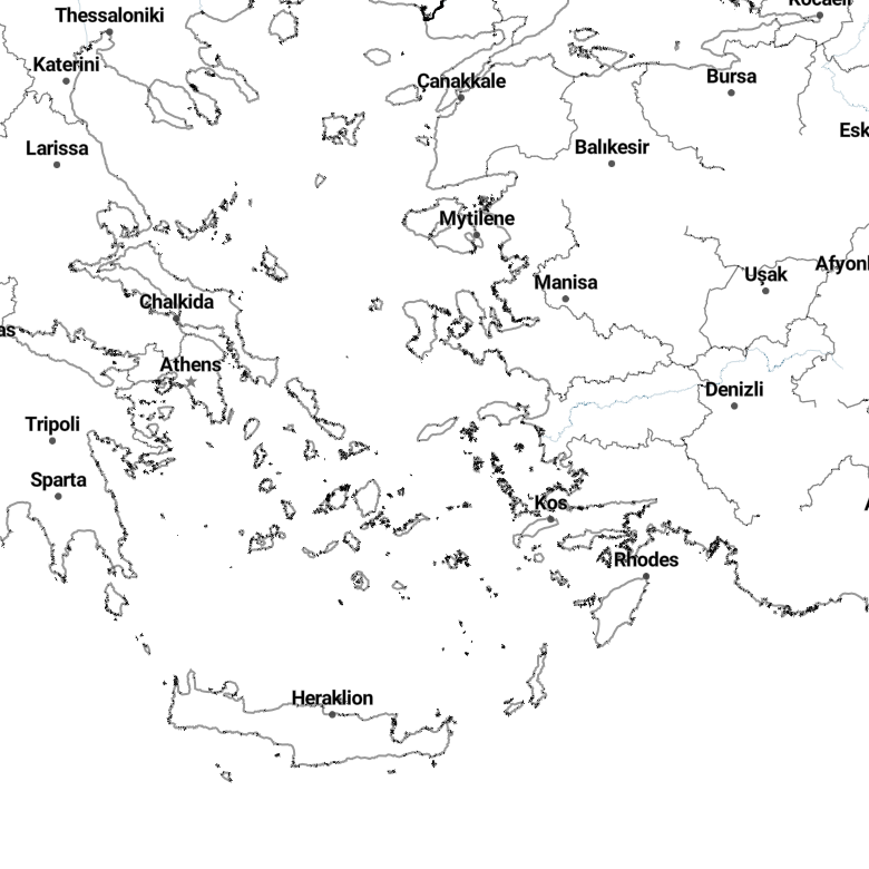 Country borders