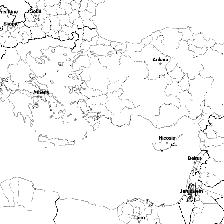 Country borders