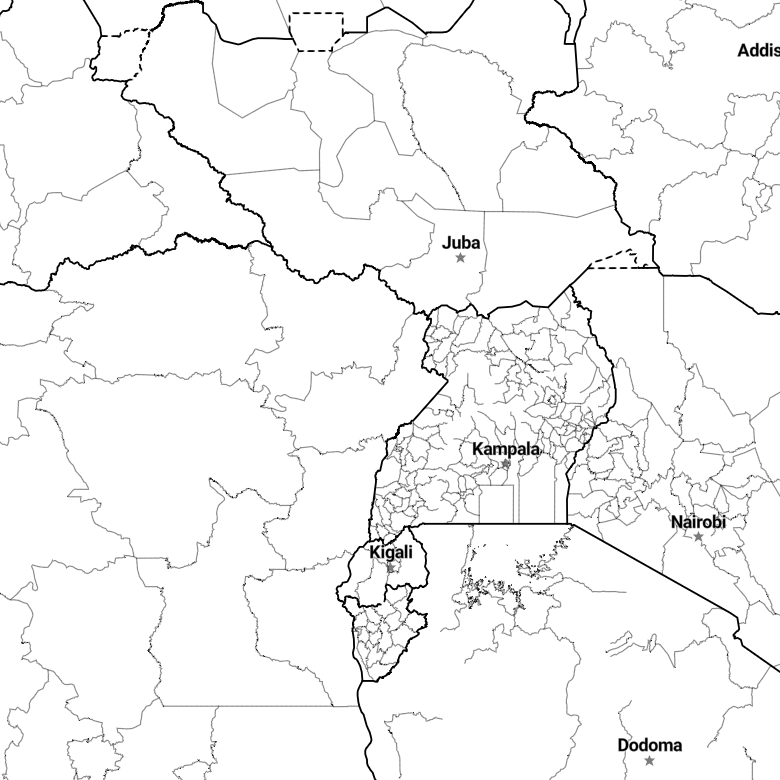 Country borders