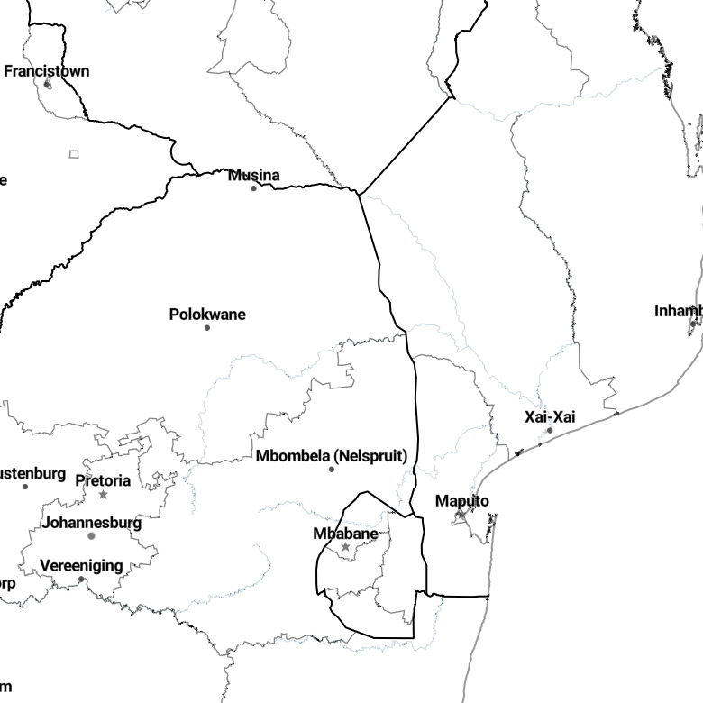 Country borders