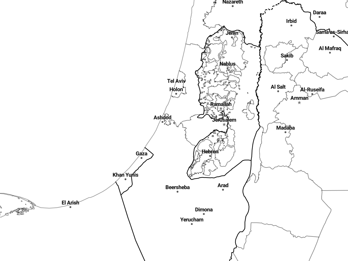 Country borders