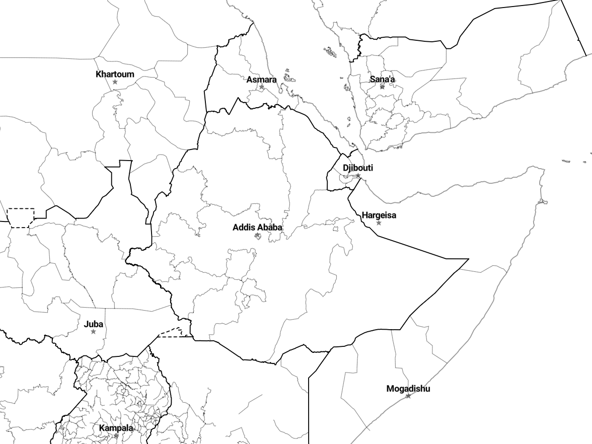 Country borders