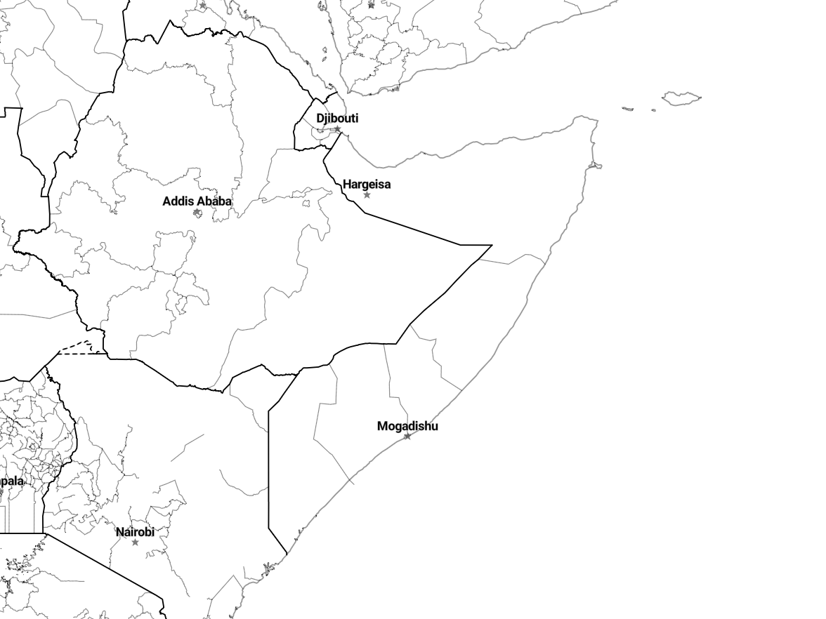 Country borders