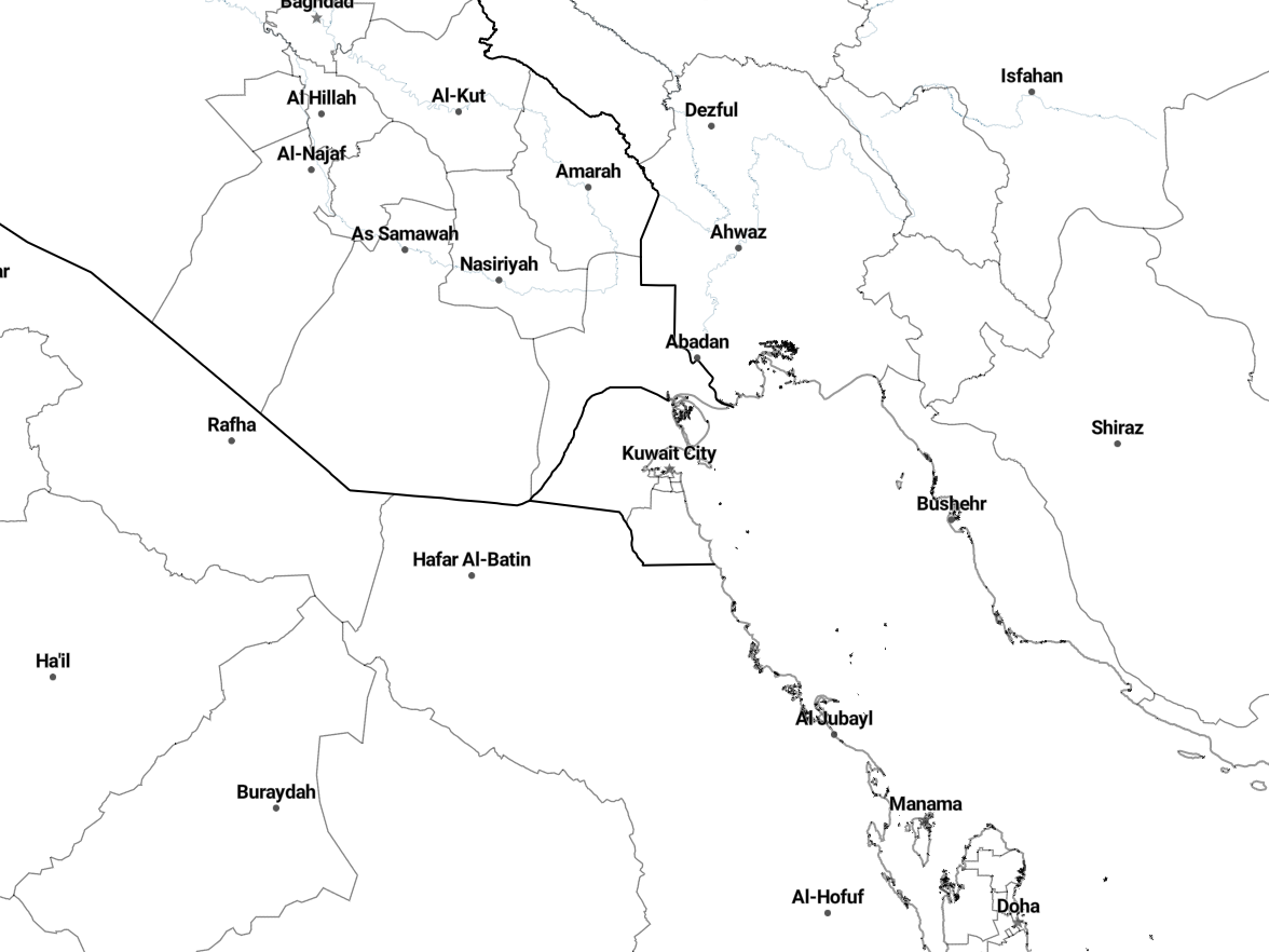 Country borders