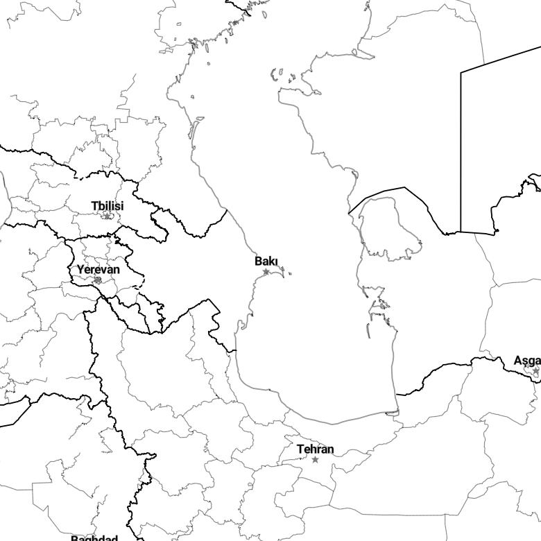 Country borders