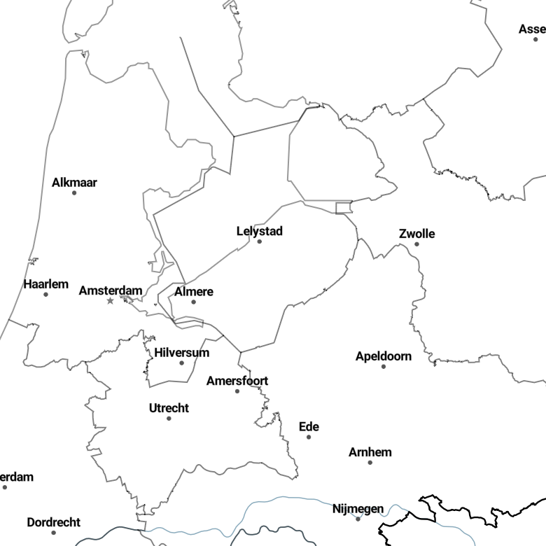 Country borders