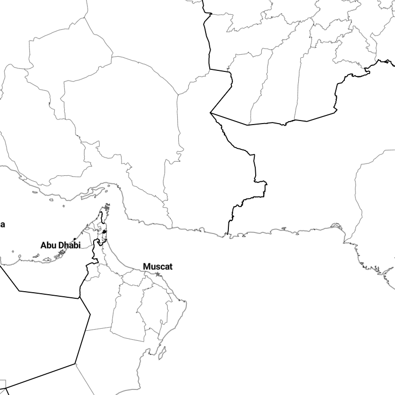 Country borders