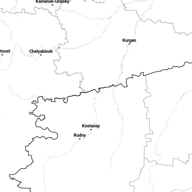Country borders