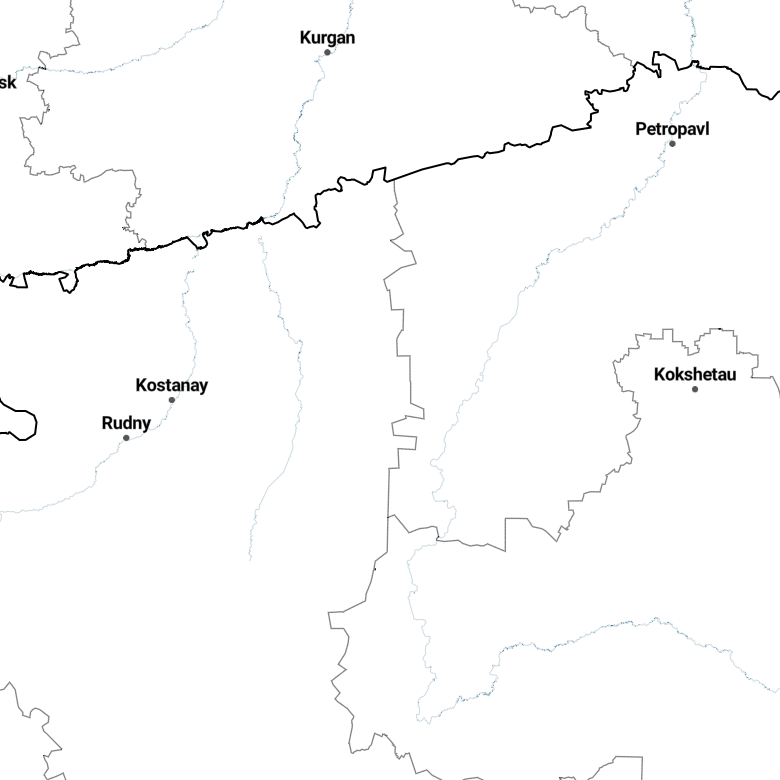 Country borders