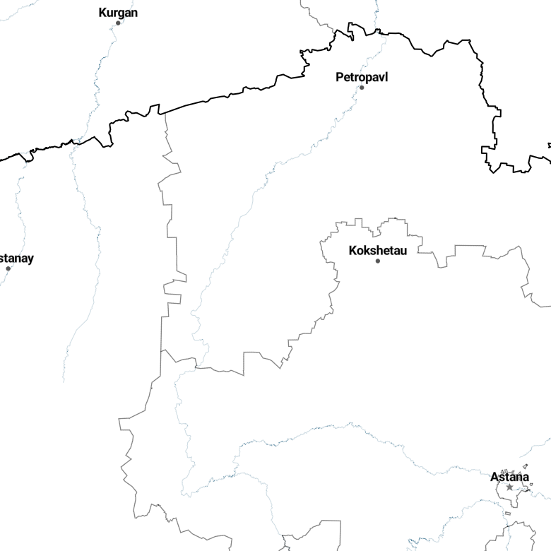 Country borders