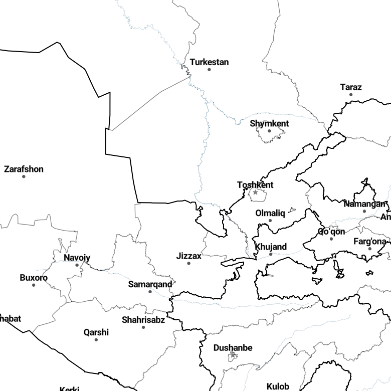Country borders