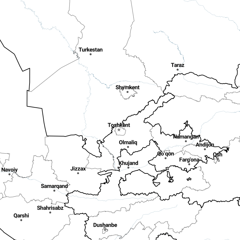 Country borders